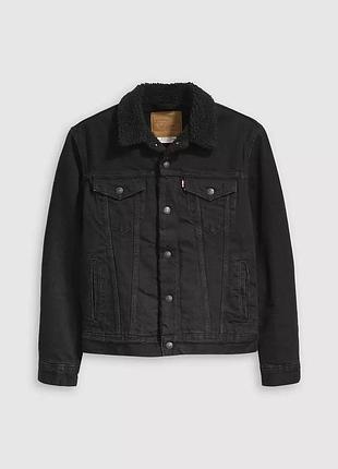 Куртка levi's velvet sherpa classic jacket