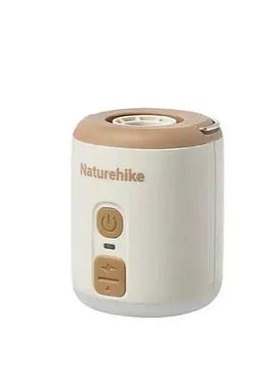 Насос - ночник - вентилятор naturehike (cnk2300dq022) бежевый