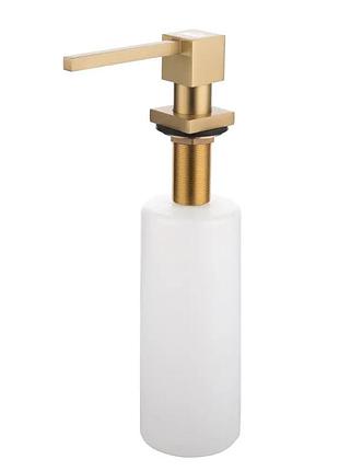 Дозатор для миючих засобів nett dtg-300 золотий