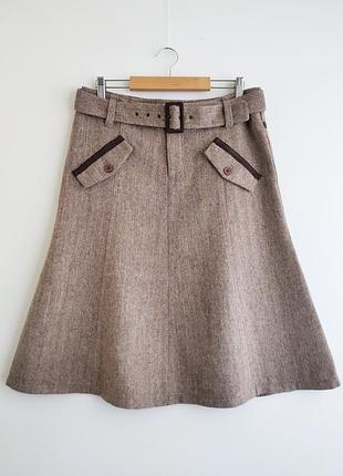 Тепла вовняна спідниця vero moda