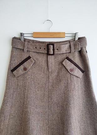 Теплая шерстяная юбка vero moda 3