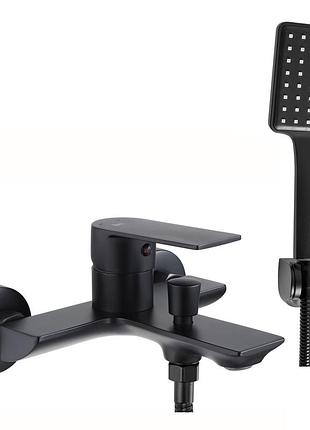 Смеситель для ванны rea urban (rea-b9910) черный - матовый, черный