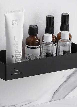 Настенная полка в ванную металлическая nett pb-24