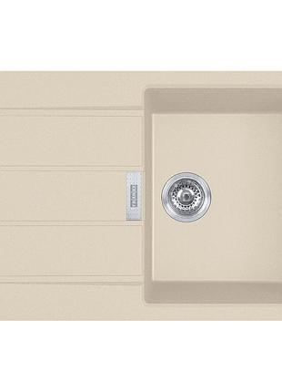 Кухонна мийка franke sirius 2.0 s2d 611-78 (143.0671.744) з тектонайта - врізна - бежева