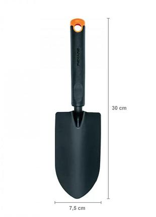 Совок садовый fiskars ergo (1027017) 2