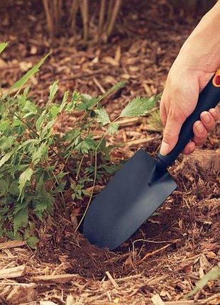 Совок садовый fiskars ergo (1027017) 5