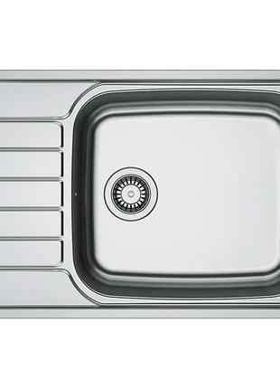 Кухонна мийка franke spark skl 611-78 xl (101.0716.716) нержавіюча сталь декорована