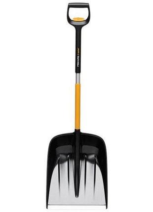 Лопата для прибирання снігу телескопічна fiskars x-series (1057188)