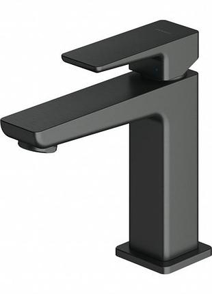 Смеситель для умывальника низкий omnires parma grafit (pm7410gr) графитовый