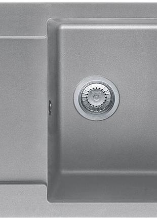 Кухонна мийка franke maris mrg 611-62 (114.0565.115) гранітна - врізна - оборотна - сірий камінь