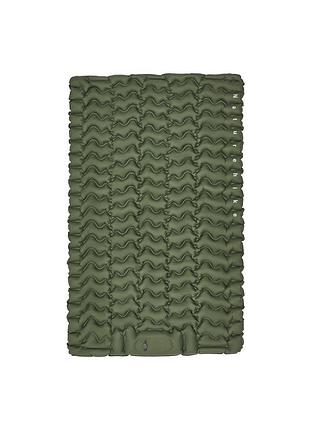 Матрас надувной naturehike (cnk2550ws019) 6.5см - двухместный - 200х125 - зеленый