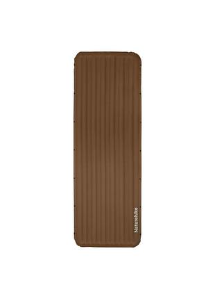 Матрас надувной naturehike (cnk2450ws034) 9.5см - одноместный - 198х68 - коричневый