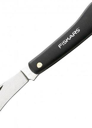 Нож прививочный растений изогнутый складной fiskars к62 (1001623)