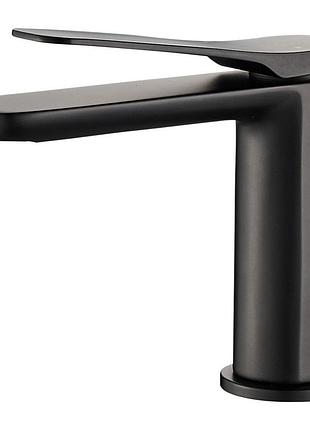 Смеситель для умывальника rea creek низкий (rea-b8403) черный - матовый, черный