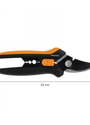 Секатор плоскостной для цветов fiskars solid sp14 (1051601) 2