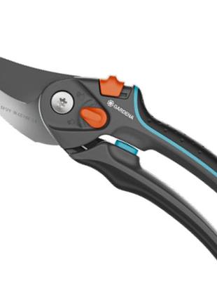 Секатор плоскостной gardena premiumcut pro flex до 24 мм двухпозиционный (12252-20)