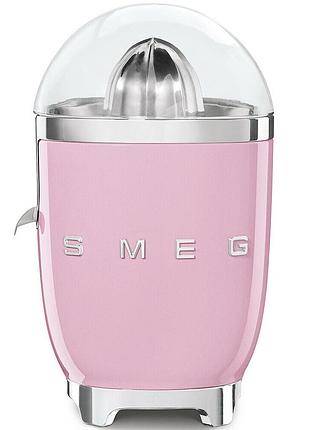 Соковыжималка smeg (cjf11pkeu) retro style 50's - для цитрусовых- розовый