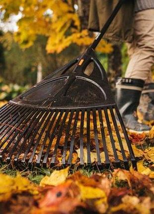 Граблі для листя fiskars solid xl (1015645) 6