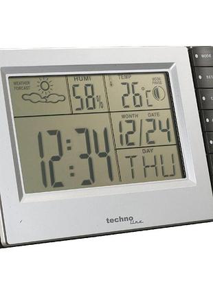 Метеостанція technoline ws9121 silver/grey (ws9121), сріблястий