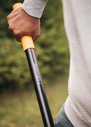 Лопата совковая удлиненная fiskars solid (1066720) 6