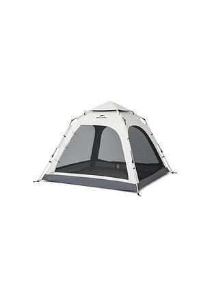 Палатка трехместная автоматическая naturehike ango cnk2550ws010, s, серая