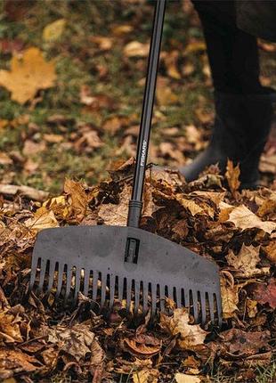 Грабли для листьев fiskars solid (1063090) размер m 4