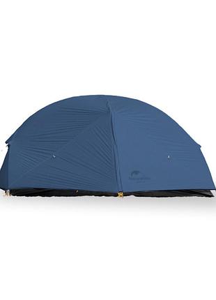 Палатка двухместная naturehike mongar ul nh19m002-j, темно-синяя