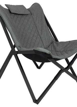 Кресло раскладное bo-camp molfat green (1200353), серый