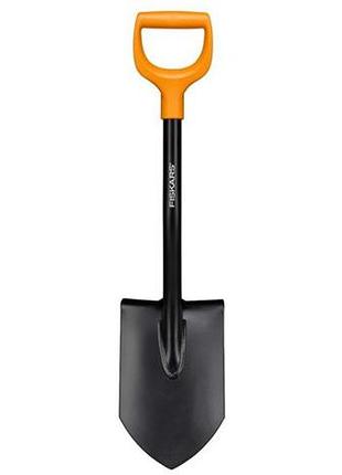 Лопата короткая fiskars solid (1066715) 3