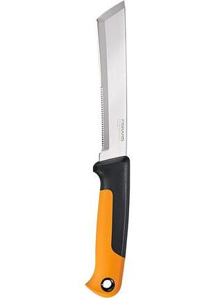 Нож садовый с серрейтором fiskars x-series k82 (1062830)
