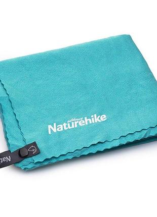 Рушник naturehike mj01 ultralight nh19y001-j, 80 см х 40 см, смарагдовий
