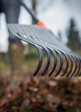 Граблі для листя великі fiskars solid l (1003465) 5