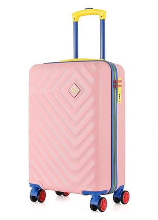 Чемодан semi line 20" (s) rose (t5806-1)