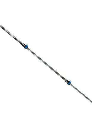 Треккинговая палка телескопическая naturehike st10с 130см – голубая (nh19s010-t)