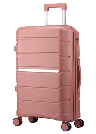 Чемодан semi line 24" (m) pink (t5836-2)
