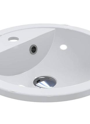 Раковина miraggio madison (0001053) miramarble | глянцевая | врезной | белый