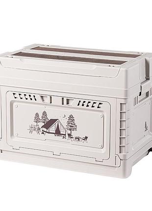 Складаний контейнер naturehike cnh22sn019 25 л + 5 л, світло-сірий