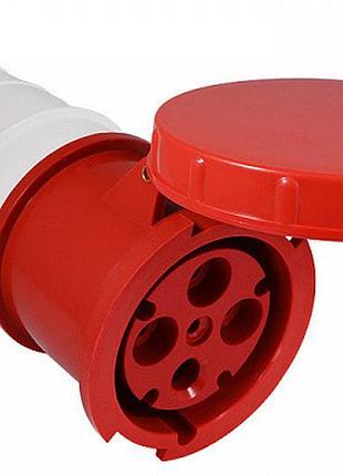 Розетка переносная p4 125а ip67 3p+pe гп аско-укрем (a0080020010)