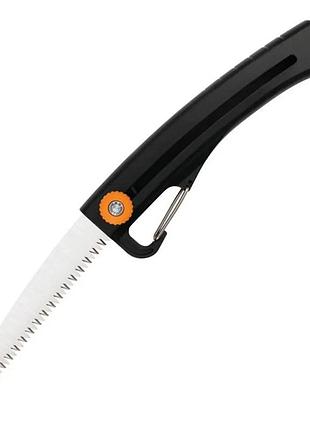 Пила садовая складная fiskars solid sw16 (1028376)