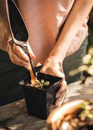 Лопатка для посіву насіння fiskars solid (1057641) 8
