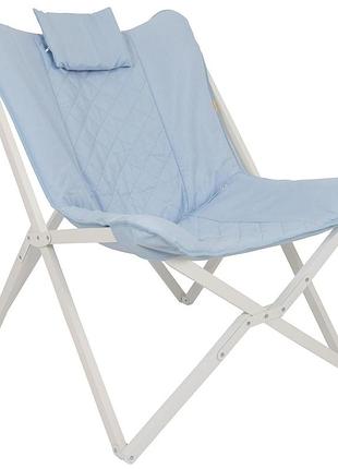 Кресло раскладное bo-camp gordes l pastel blue (1200371)