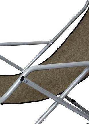 Крісло-шезлонг novator sh-7 brown 8