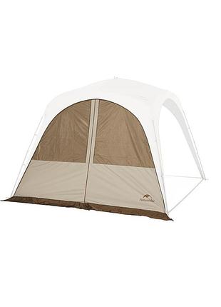 Двері до тенту для кемпінгу naturehike cnk230ws014, 3.0 м*2.1 м, бежеві