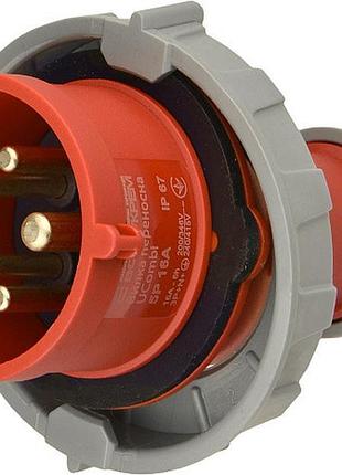 Вилка переносная 5p 16а ip 67 ucombi аско-укрем (a0080010114)