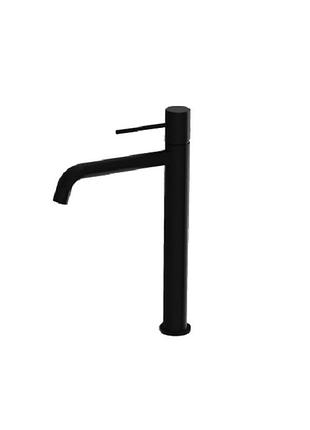 Смеситель для умывальника lavita orion высокий, черный матовый (5900378341406)