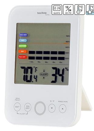Термогигрометр technoline ws9422 white (ws9422), белый 6