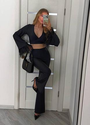 Костюм ( топ + штани ) ❤️