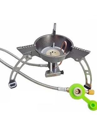 Газовая горелка brs-11 — компактная туристическая с ветрозащитой 1940 вт
