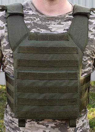 Плитоноска novator pl-2 khaki oxford