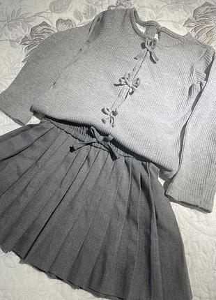 Zara спідниця та кофтинка